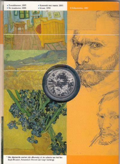 Beschrijving: 5 Euro VINCENT VAN GOGH ORIGIN.PACKACE 